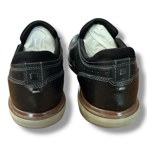 NWOT Florsheim Comfortech Black Leather Slip-on Loafers Business Men’s Size 9.5 main image 10